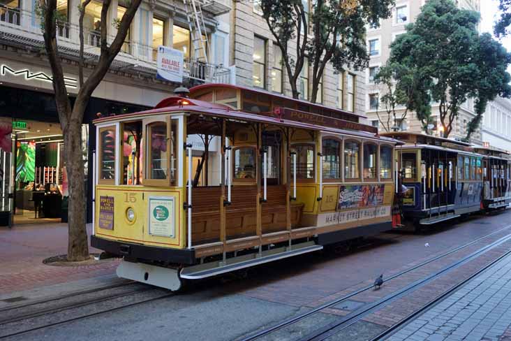 MUNI cable car 15